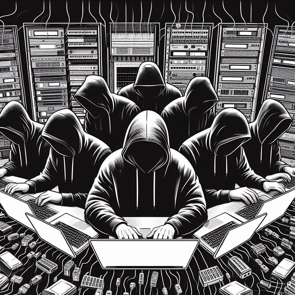 Фишинги и ддос атаки (создано при помощи ИИ)