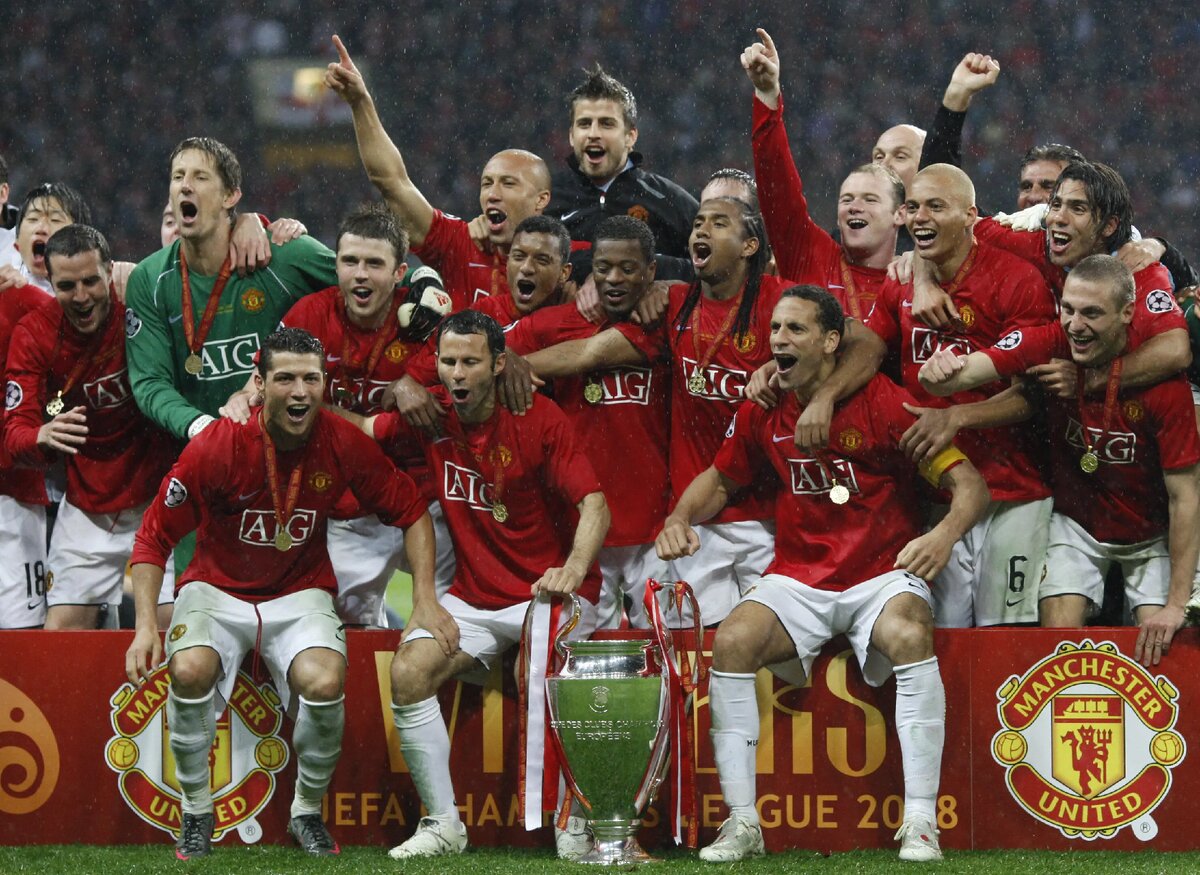 Криштиану Роналду финал ЛЧ 2008