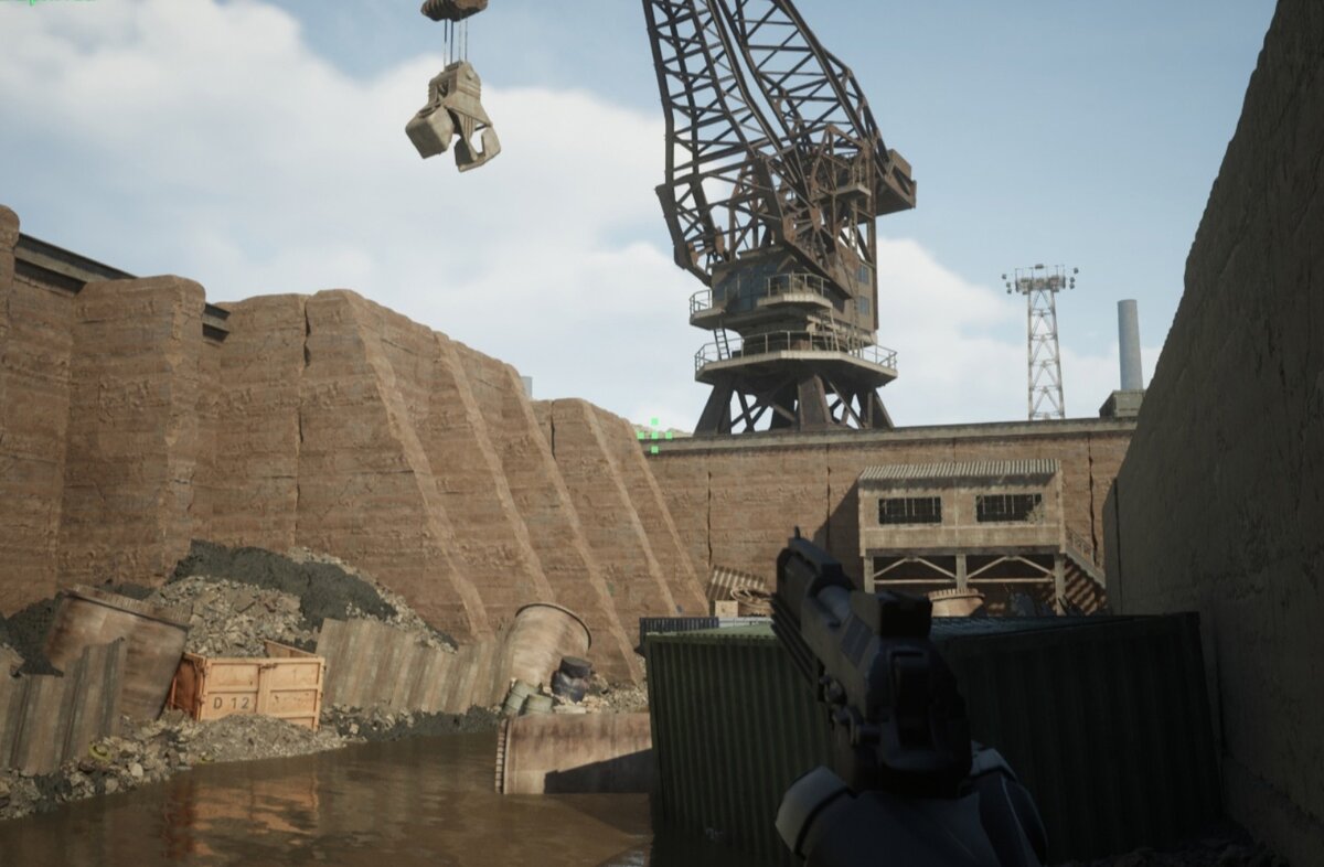 Приплетаю, но похоже на место финальной схватки РобоКопа с Кларенсом Боддикером