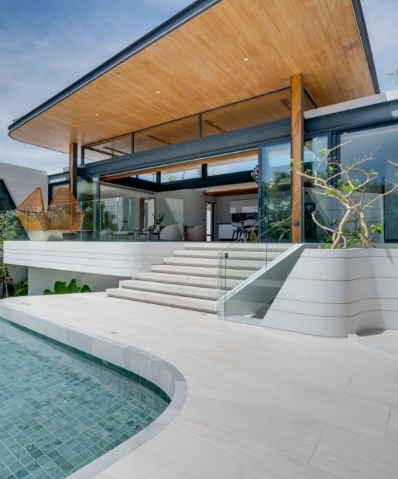 Вилла с собственным бассейном.