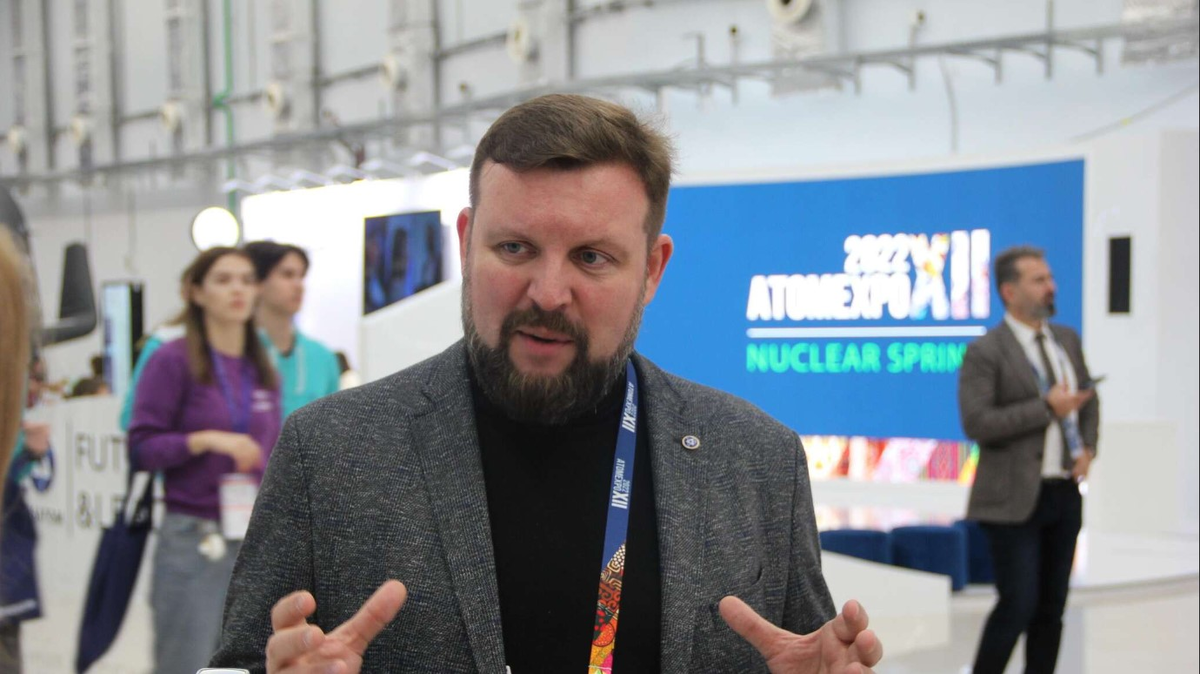 Директор офиса Росатома в Беларуси Станислав Левицкий. Фото: www.slavgorod.by