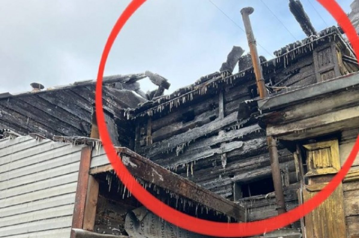    Названа причина пожара в двухэтажном доме на Тимирязева в Иркутске