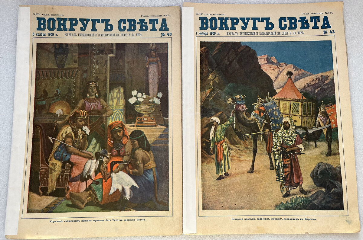 Вокруг света, 1909 г. №42, 43