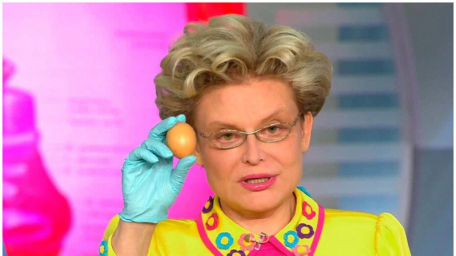     Источник здесь и далее: кадры из передачи "Жить здорово!", соцсети