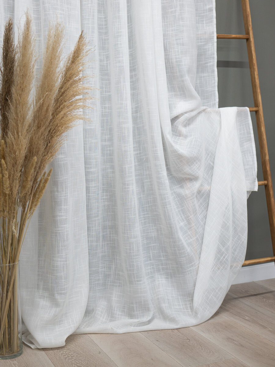 АРТИКУЛ: 109068 Штора Тюль Вилладж 500*275 белый 