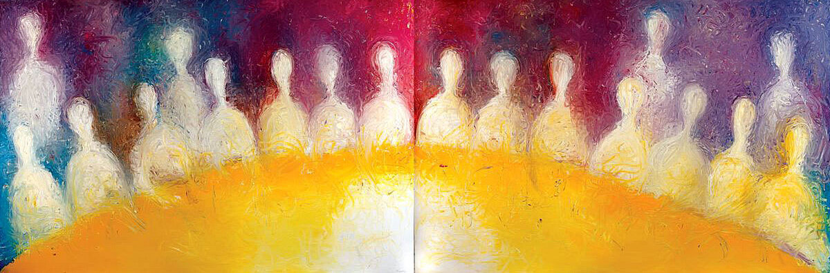 "тайная вечеря" 2008 Виктор Подшивалов