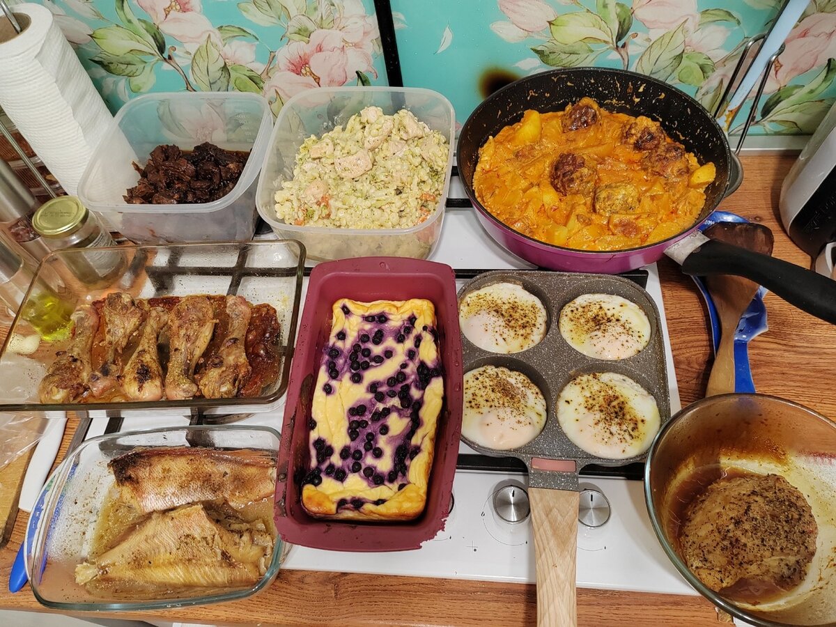 моё меню на будущую неделю