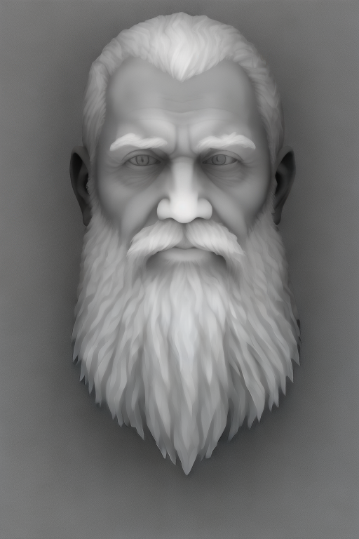 это изображение создано с помощью искусственного интеллекта с применением специально обученной модели способной создавать карты высот.