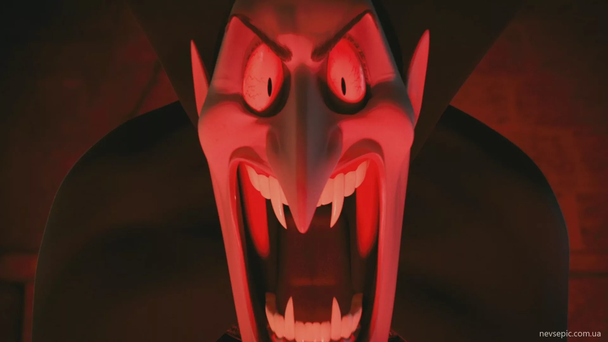 Кадр из мультфильма "Монстры на каникулах"