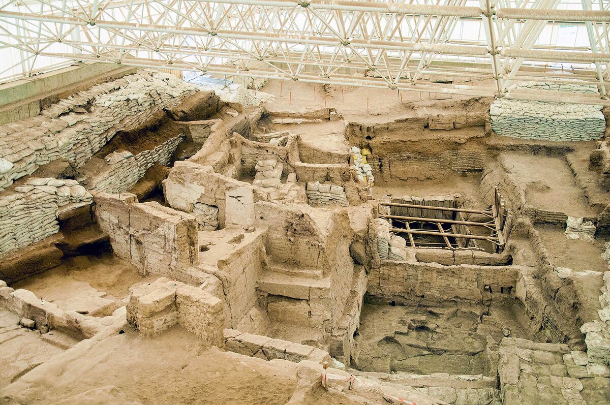 Чатал хуюк история в картинках и иллюстрациях