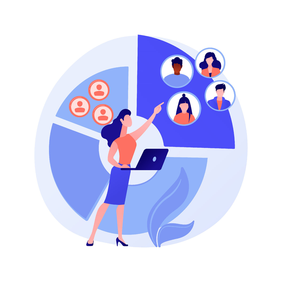 <a href="https://ru.freepik.com/free-vector/audience-segmentation-abstract-concept-illustration_11667653.htm#query=target%20audience&position=0&from_view=keyword&track=ais&uuid=7c2e99a9-e408-4e08-af74-d24930cd7e48">Изображение от vectorjuice</a> на Freepik