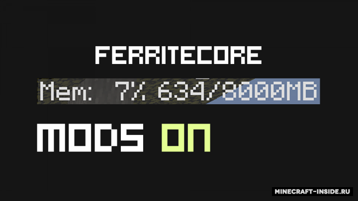 Ferritecore 5.0 3 forge. Ferritecore 1.16.5.