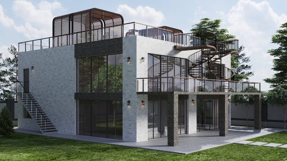 Один из рендеров проекта