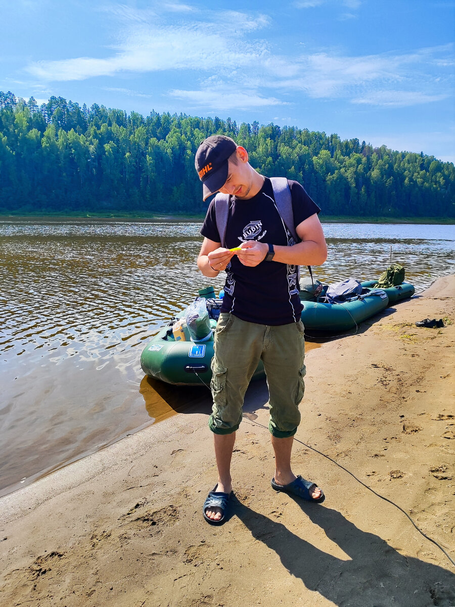 Утро после ночёвки в палатке