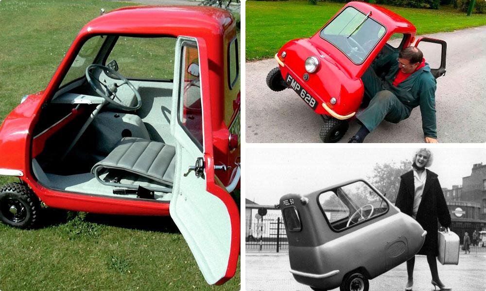 Самый маленький автомобиль Peel p50
