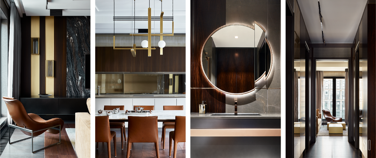 Квартира в ЖК «Оливковый дом», архитектурное бюро Игоря Ситкилова 