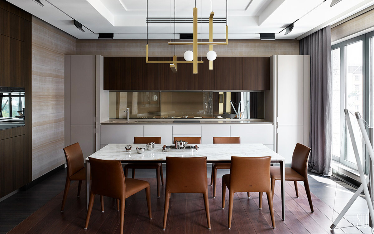 Квартира в ЖК «Оливковый дом», архитектурное бюро Игоря Ситкилова 