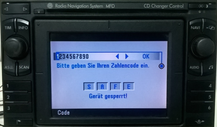 Как узнать код магнитолы Фольксваген? Разблокировка магнитолы VW | Юрий ...