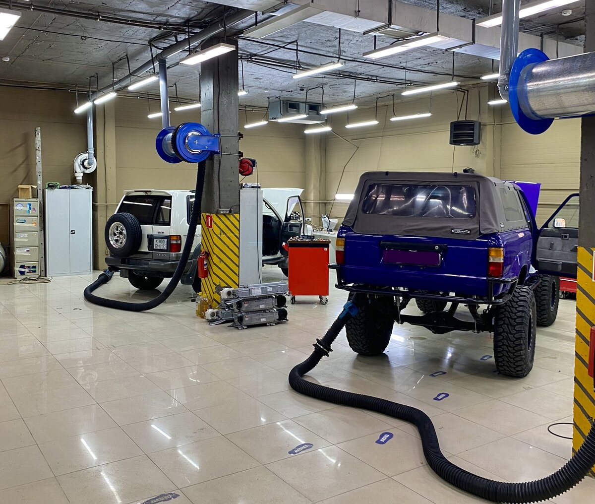 Это рабочая зона электриков