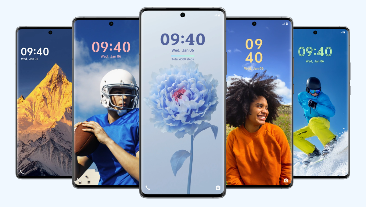 Вы сможете настроить вид часов и экрана, а также поставить понравившиеся анимированные обои 