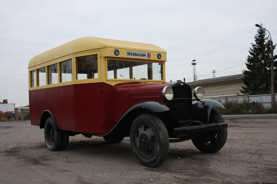 Автобус ГАЗ-03-30. Источник фото: drive2.ru/users/retrotruck/ 