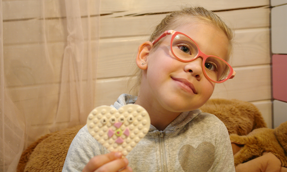 Аня Бражникова, подопечная фонда "Алёша"