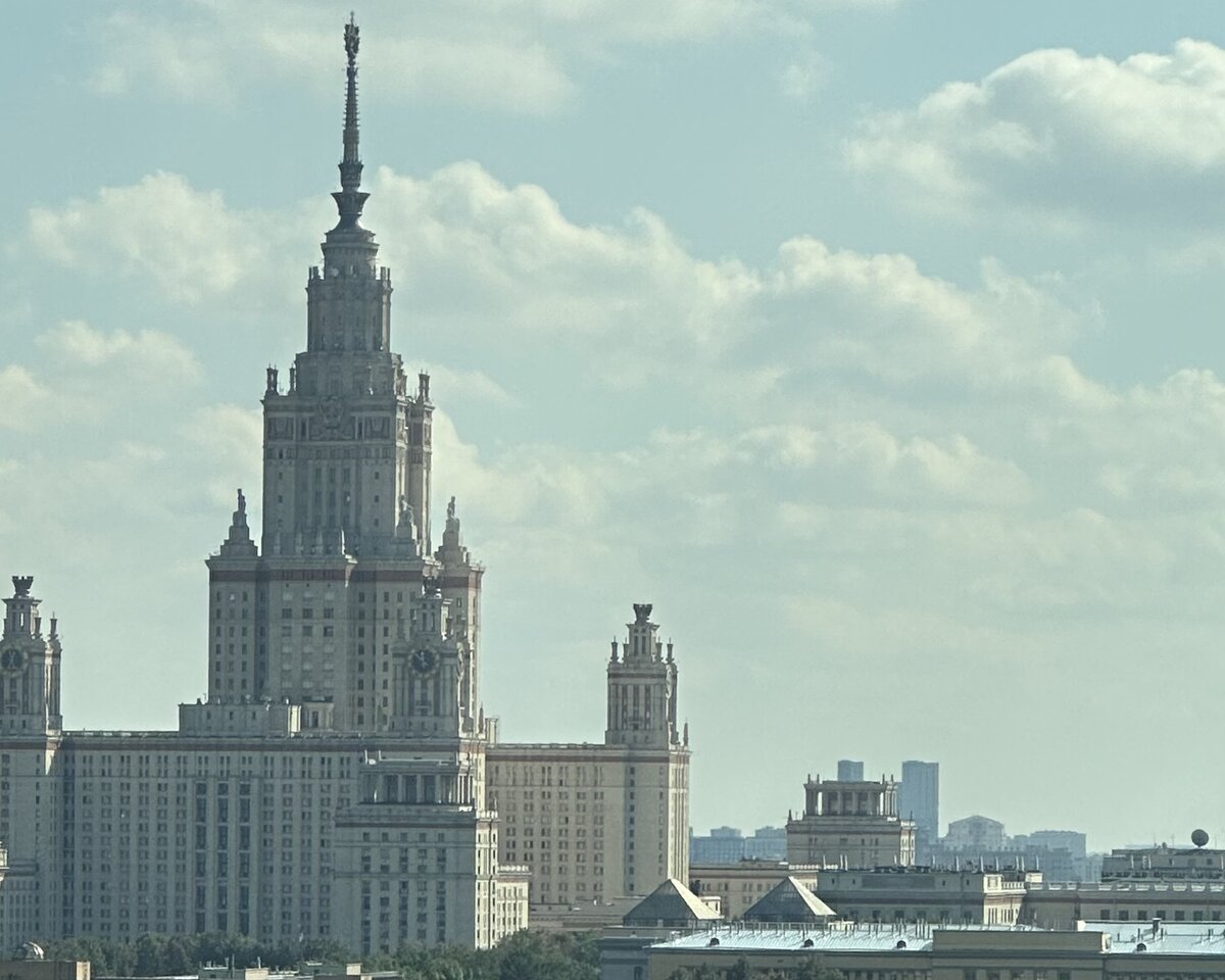 Вид из моего кабинета