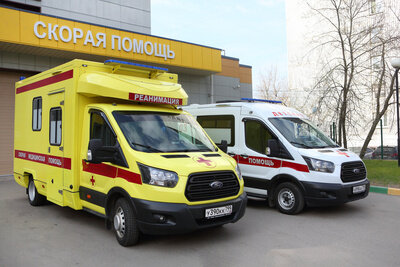    Скорая помощь в Москве © Пресс-служба Департамента труда и социальной защиты населения Москвы
