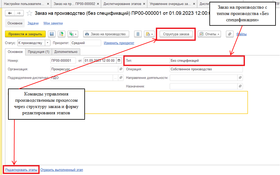 Производство без заказа в 1с erp. Работа с ресурсными спецификациями. Ресурсная спецификация 1с ERP подробно.