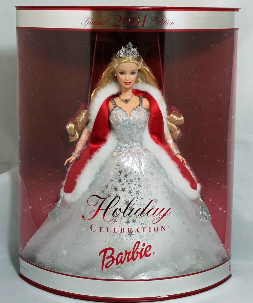 Holiday celebration barbie sale