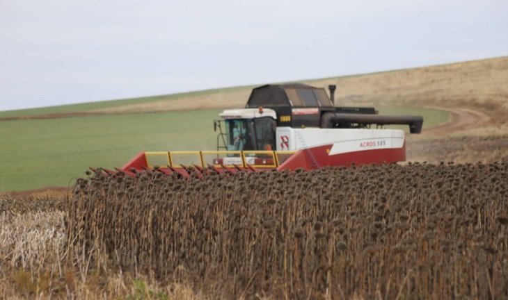    На финише уборки подсолнечника в Оренбуржье урожай превысил 1 млн тонн