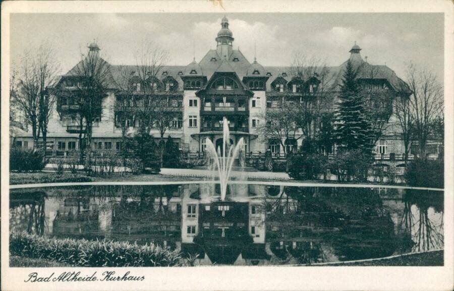 Bad Altheide. Kurhaus. (Бад Альтхайде. Здание санатория)