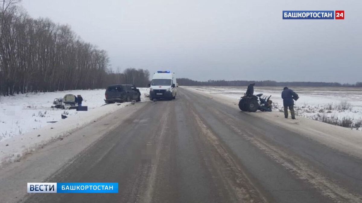    Женщина с семилетним ребенком погибли в ДТП на трассе в Нуримановском районе Башкирии