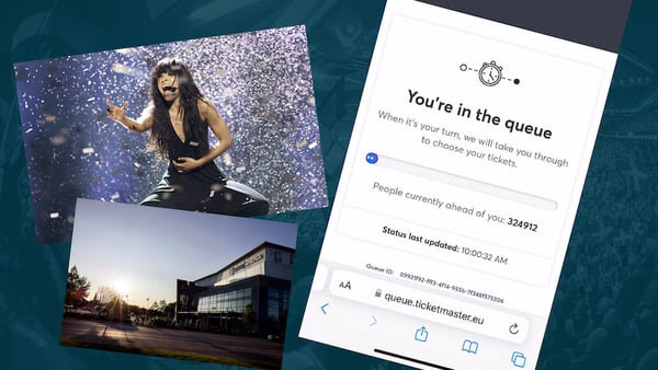    Сотни тысяч человек выстроились в очередь за билетами на шведский Евровидение - 2024.