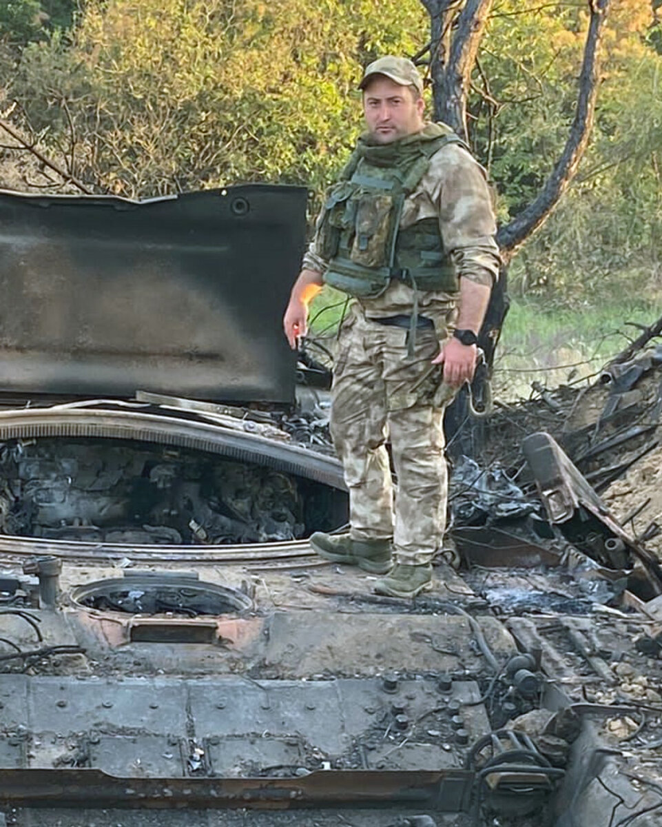 На фронте Курман не прятался за чужие спины. Фото из семейного архива.