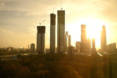    Строительные работы в Москве ©Григорий Сысоев РИА Новости