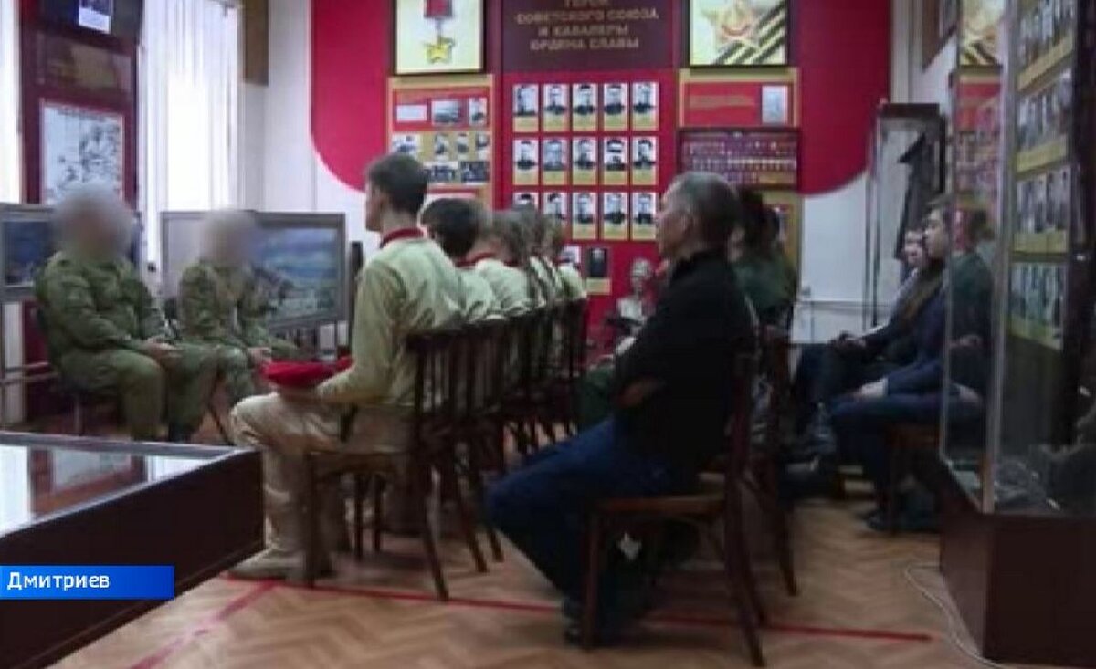    В Курской области школьники встретились с участниками СВО