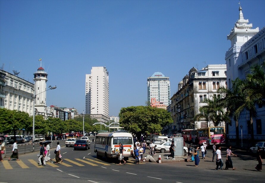Янгон, бывшая столица Бирмы