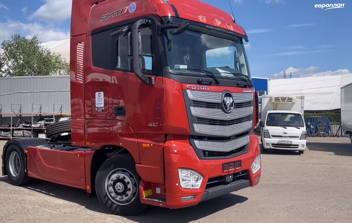 Один из самых популярных сегодня благодаря низкой цене - Foton Auman 