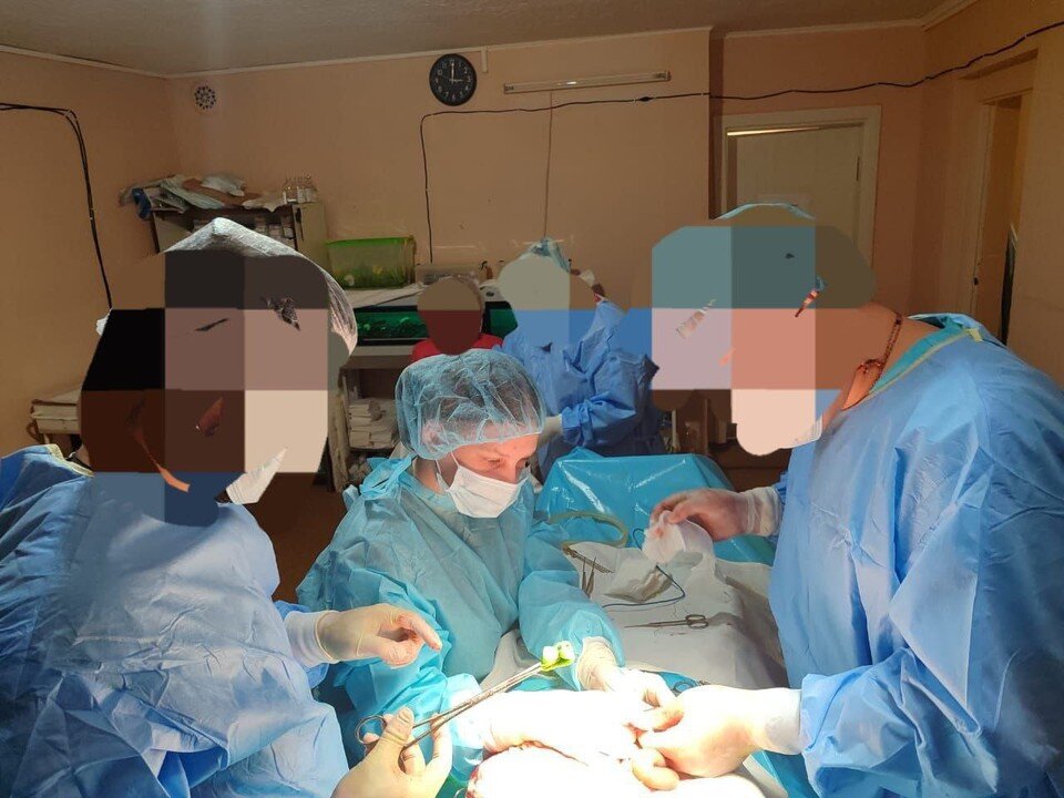    Школьница многому научилась у хирургов из архива героя публикации