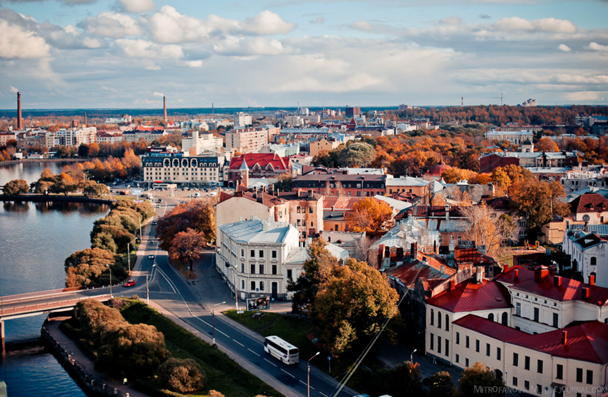 Город похожий на Выборг