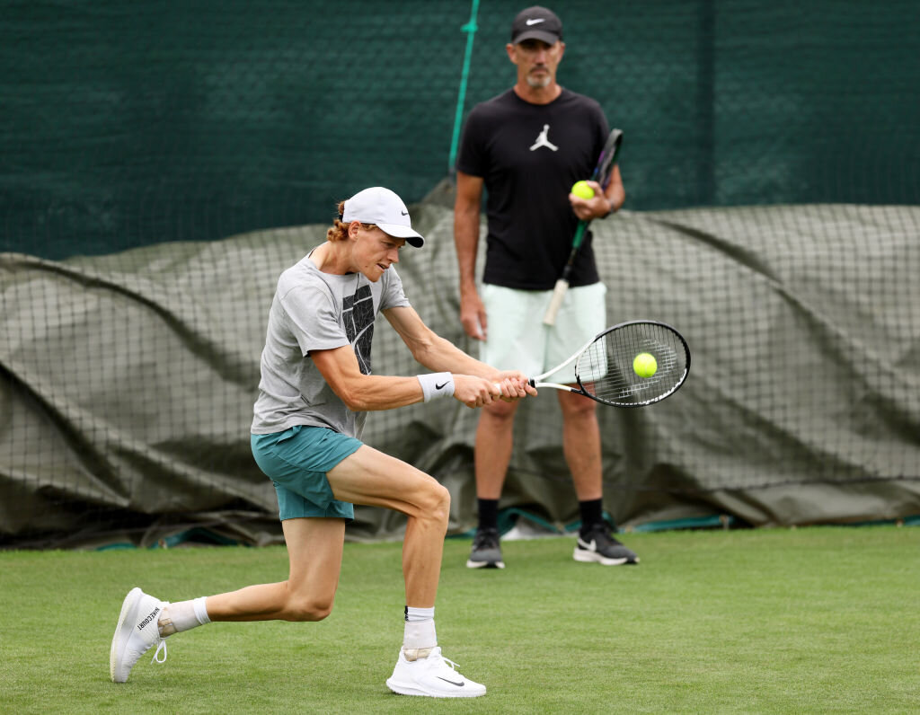 Novak Djokovic Jannik Sinner Wimbledon