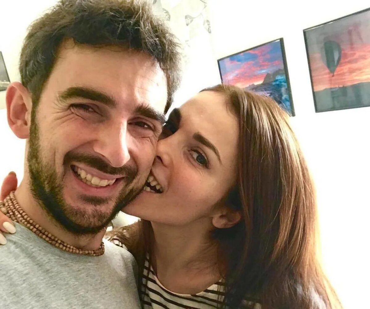 Сати Казанова с мужем Стефано Тиоццо