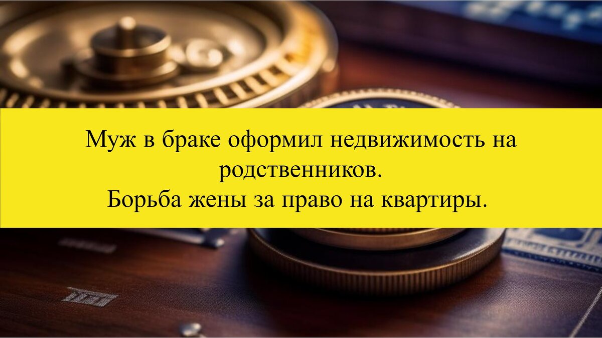 Муж в браке оформил недвижимость на родственников. Борьба жены за право на  квартиры. | Татьяна Торгашинова | Дзен