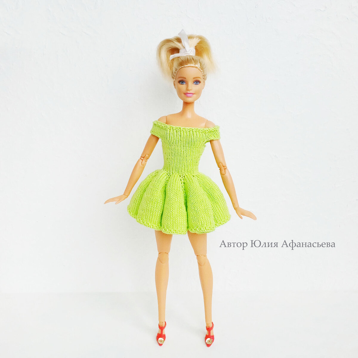 Платье "Дюймовочка". Проект "Страна куклы Маши"