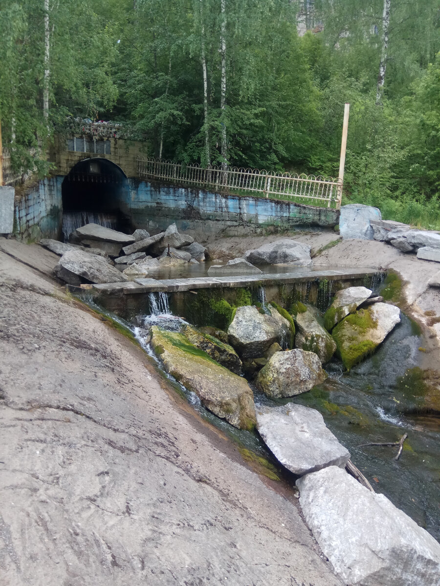 Выход тоннеля.