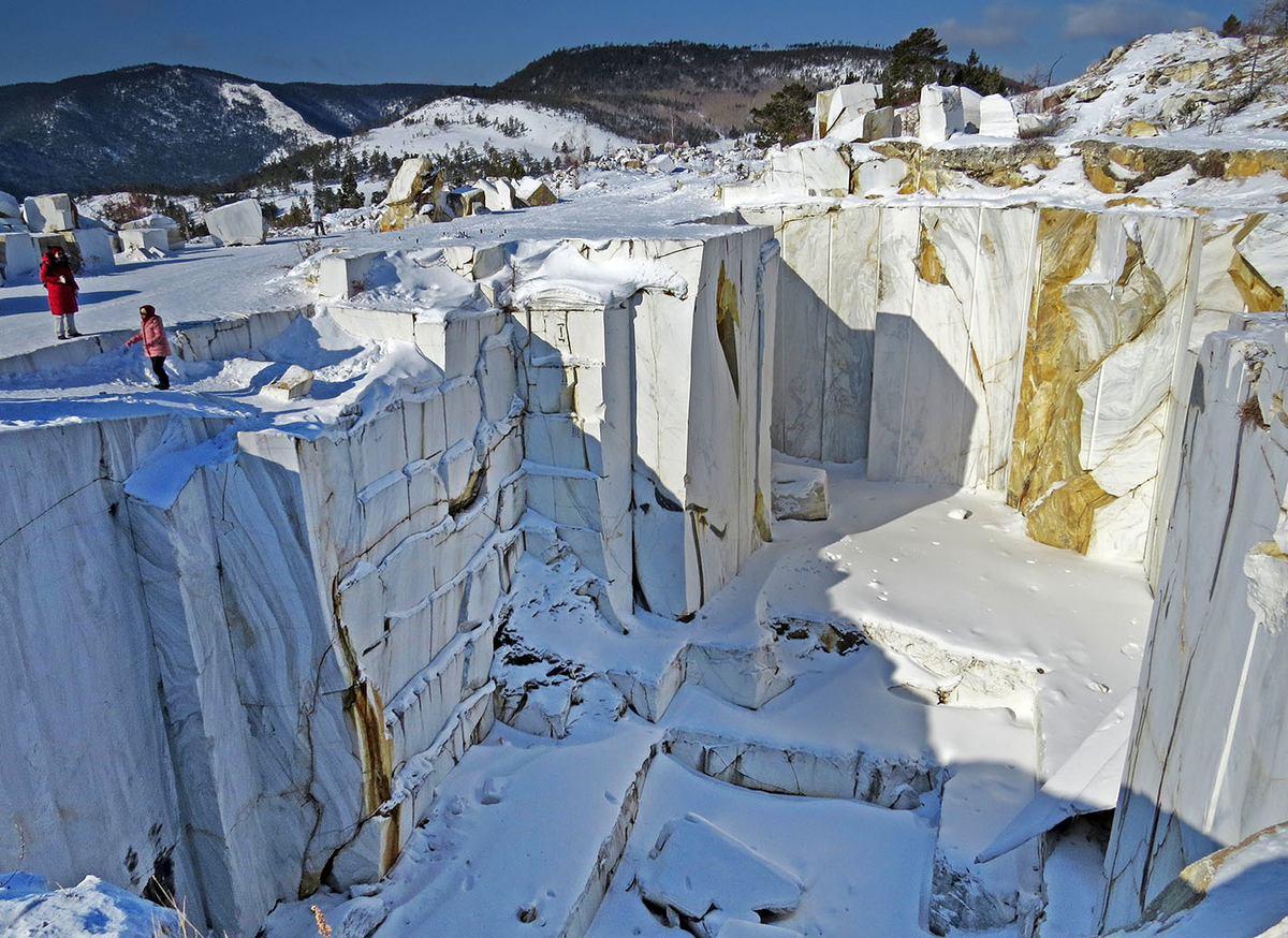 Мраморный карьер Кульдур