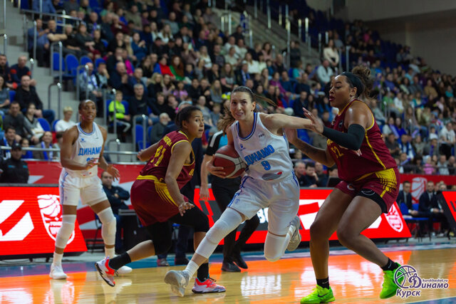    Курские динамовки довели победную серию до 9 встреч