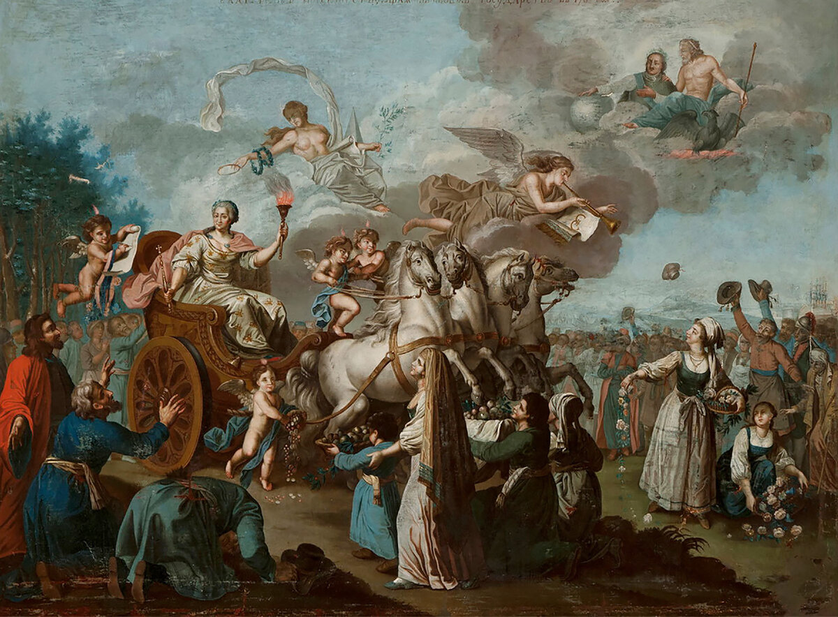 Дорога Екатерины Великой в Крым глазами художников-пропагандистов. 