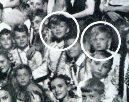 Михаил Барышников и Александр Годунов в детстве 